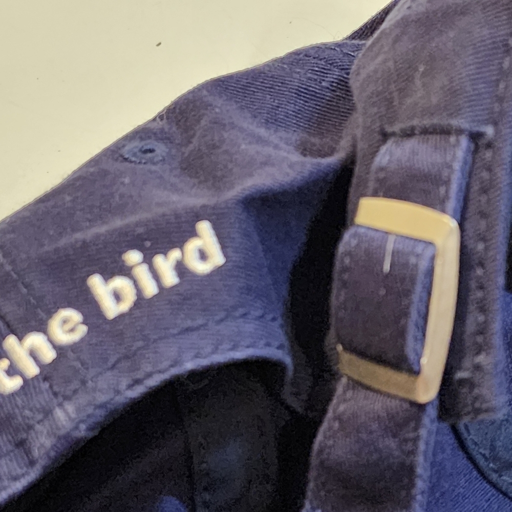 Birddogs Navy Blue Cap with Bird Embroidery Adjustable - Picture 10 of 11